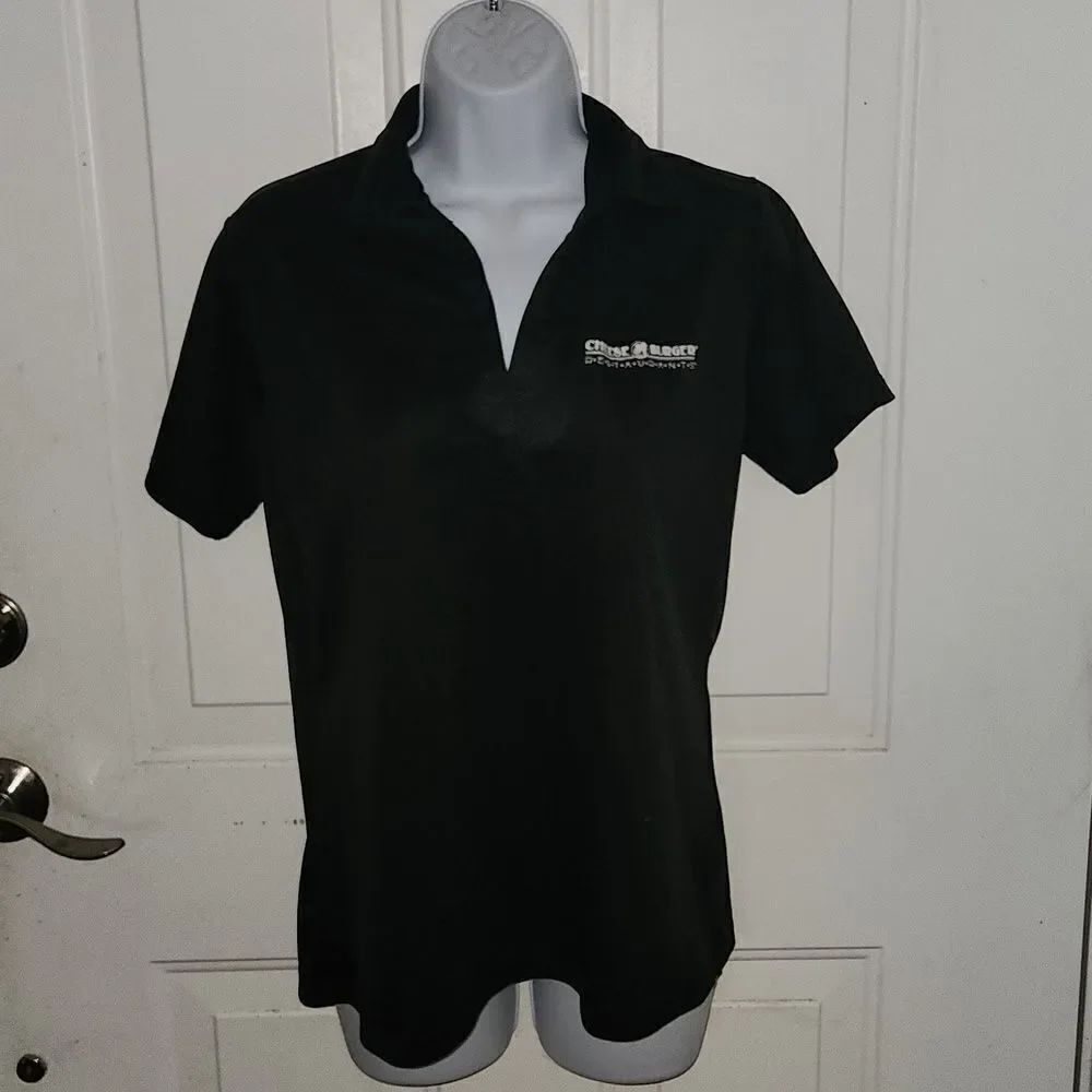 Cheeseburger In Paradise Employee V Neck Polo Shirt M Lahaina Maui